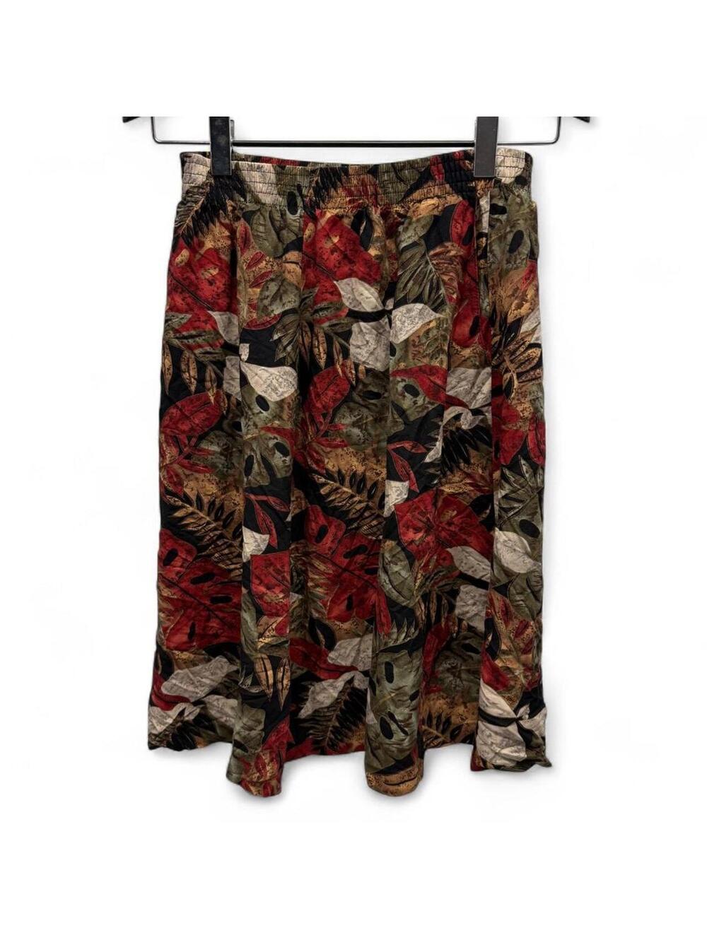 Alfred Dunner Red Skirt
